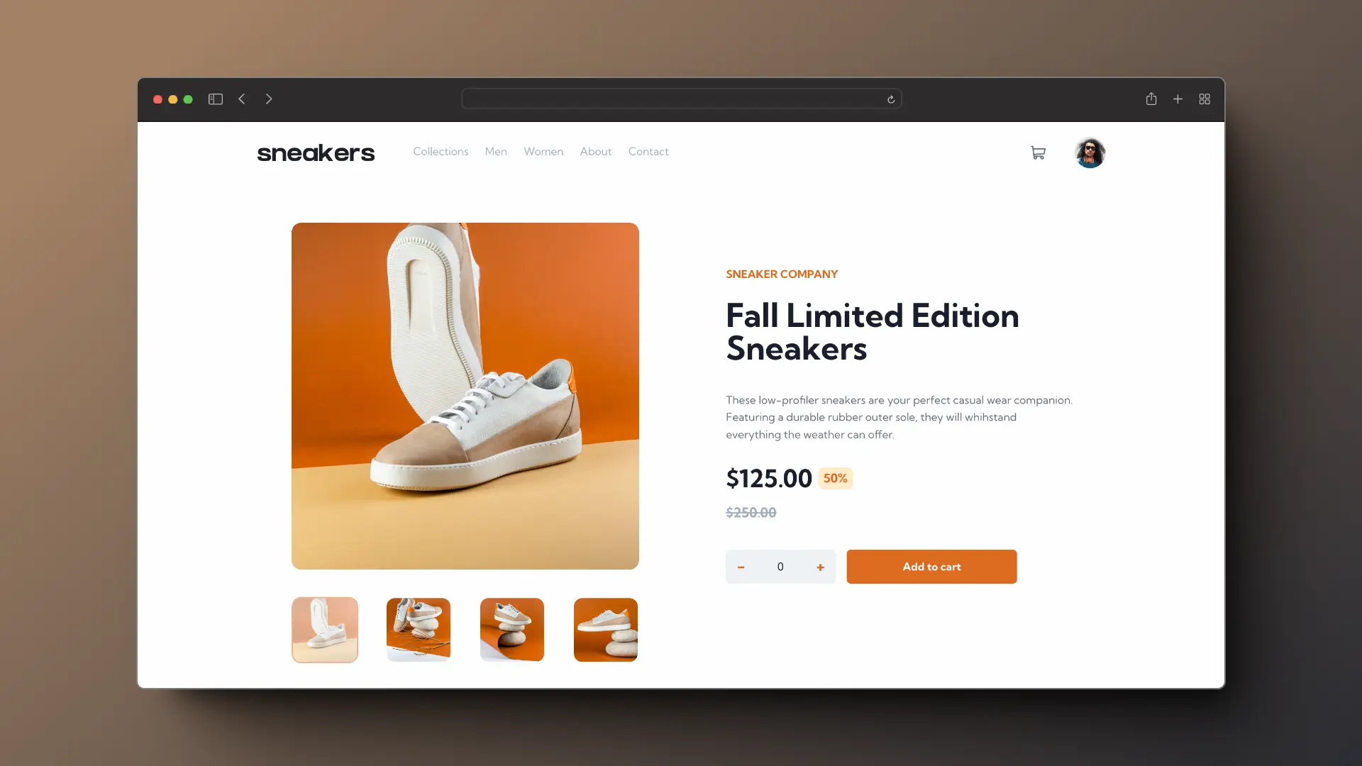 Ecommerce Product Page